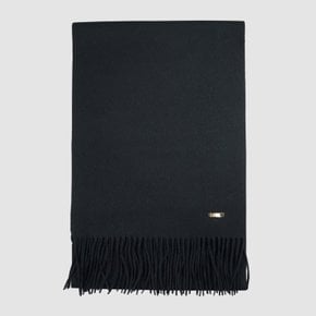 고비 캐시미어 100% 베이직 머플러 170x30 블랙 1481 선물 포장