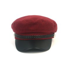 Wool Punk Red Marine Cap 마린캡