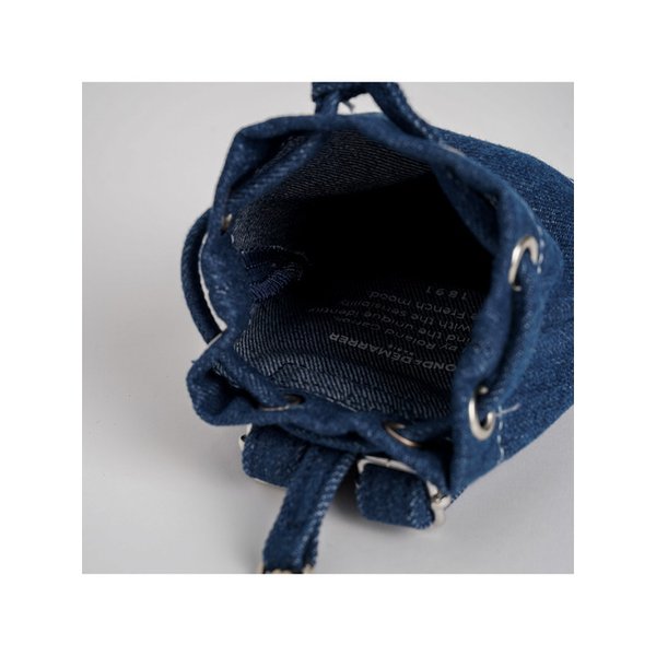 [남녀공용] 내추럴 빈티지 데님 미니 삭드쥬르 (데님 미니어처 백팩 ver)