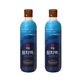 백설 참치액 진더풍부한맛 900g x2개