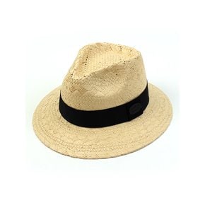 Modern Beige Panama Hat BK 파나마햇