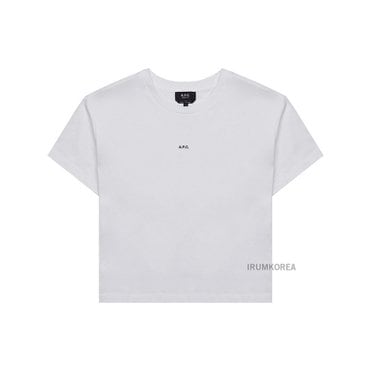 아페쎄 [APC] SS25 여성 마이크로 로고 티셔츠 COHBW F26387 TAG