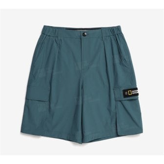  내셔널지오그래픽 버뮤다 와이드핏 5부 청록색 H/PANTS N232MHP130