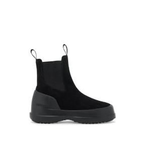 luna chelsea suede leather ankle Black 80D2480050 N001 [관부가세포함]