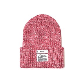 22 MELANGE BEANIE RED