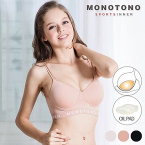 슈퍼푸쉬업 흡한속건 스포츠브라 오일패드로 더블볼륨
