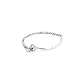 187 Mid Twin Silver Bracelet_925 실버 미드 트윈 브레이슬렛