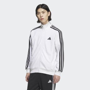 남녀공용 데일리 트랙탑 저지 JV6979 3S 레귤러 핏 더블니트 트랙 재킷