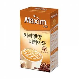 제이큐 음료 커피음료 동서 맥심카페카라멜향마키아또 13g 10T X ( 3매입 )