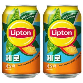 립톤 아이스티 제로슈가 복숭아 355ml x 24캔 (S17800343)