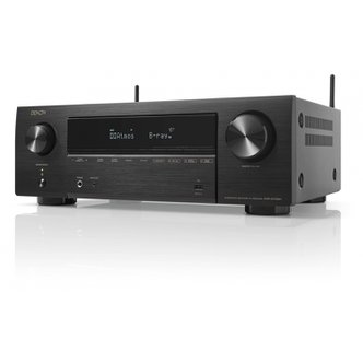  데논Denon AVR-X1700H AV서라운드 리시버 7.2ch 8K Ultra HD, HDR10+, eARC대응블랙AVR-X1700HK