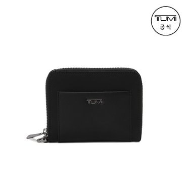 TUMI [TUMI KOREA] 보야져 바이폴드 지갑 블랙/건메탈_0196204DGM