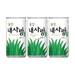 웅진 내사랑 알로에 180ml/ 40캔