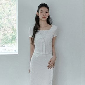 [26 S/S] 스퀘어넥 셋업 블라우스 ITQ7ZBL500