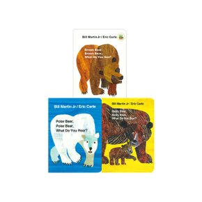 Bill Martin Jr & Eric Carle Classic Stories 3 Books Set - 보드북