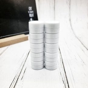 화이트 마그네틱 원형 게시판 메모보드 사무실 벽면 부착용 화이트보드(WFP8COC)