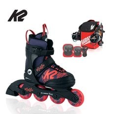 K2 마리 아동인라인 5단계 사이즈조절 가방+보호대 세미