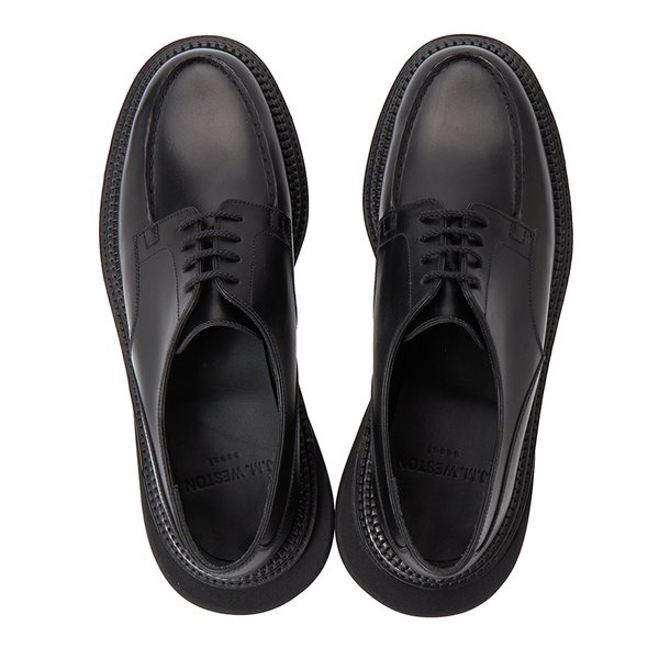 [부산점] X 사카이 641 남성 더비 슈즈 1131AVL1420D D BLACK (발볼D)