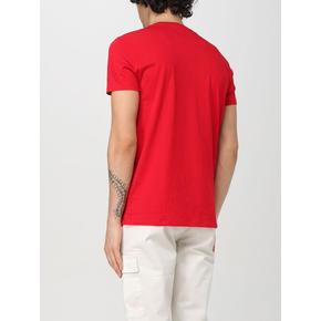 26SS 라코스테 피마 코튼 저지 크루넥 티셔츠 TH6709240 RED DOM