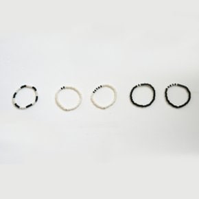 Layering Beaded Ring (5types)