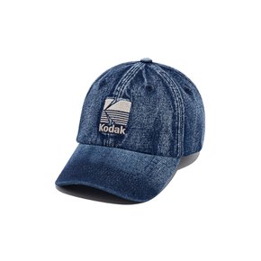 (정상가 : 69,000원) 빈티지 블루 워싱 볼캡 DENIM