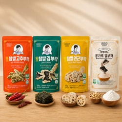 [SSG]쓱7클럽 오희숙전통부각 김/연근/고추부각 3봉 (14,400원~/무료)