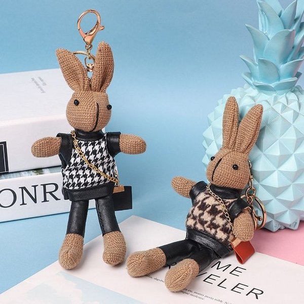 토끼 키링 열쇠고리 가방참 키홀더 (WFHP4HS)