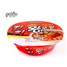 [팔도] 컵라면 김치 왕뚜껑 110gX18입