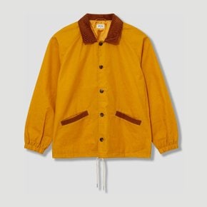 [해외배송] 보디 코듀로이 칼라 왁스 트랙 재킷 MRS25JA018 Yellow