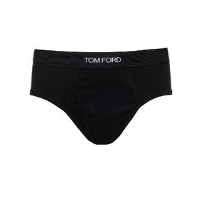 TOM FORD 코튼 스트레치 로고 팬츠 T4LC11040002