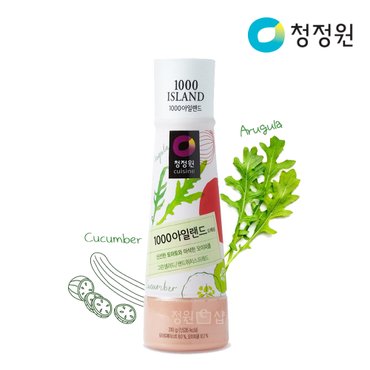  청정원 1000 아일랜드 드레싱 310g x6개