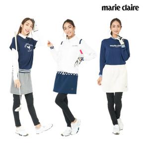 5840254 여성 골프 웨어 세트 marie claire SPORT 마리쿠레르 GOLF 레기스 CA3497819