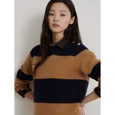 보더 스트라이프 니트  네이비 BF6951C08R