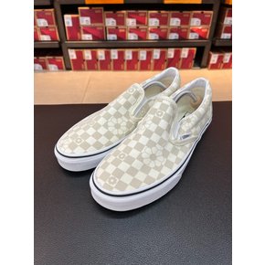 [파주점] (남여공용) 클래식 슬립온 (Classic Slip-On)(FLORAL CHECK)(VN0009Q7CD3)