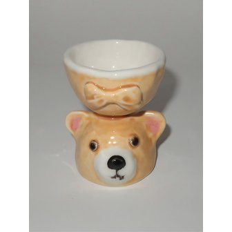 들꽃세라믹 곰돌이 소주잔