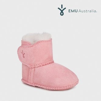 EMU Australia [공식판매처] 이뮤 키즈 Bootie 어그 부츠 Baby Pink