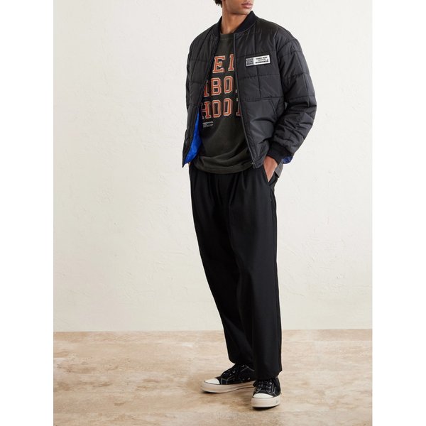 네이버후드 로고 프린트 코튼 저지 티셔츠 46376663162915506