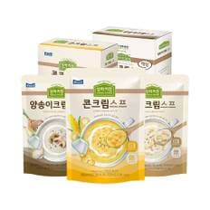 매일 [S]상하키친 스프 3종 양송이크림/감자크림/콘스프 150g 3개입 2박스(총 6봉)