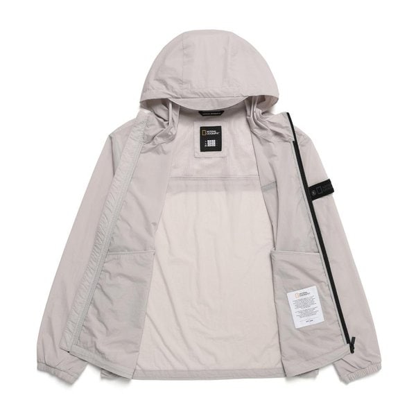 [여주점] N242UJP220 유로파 후드 경량 바람막이 점퍼 아이스 그레이