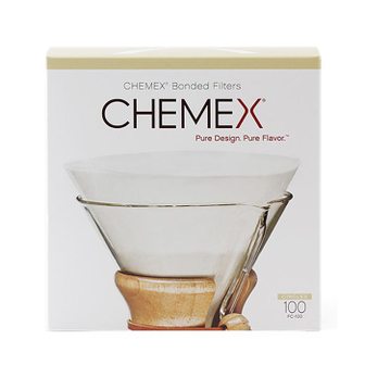 카페뮤제오 Chemex 케멕스 원형 화이트필터 FC-100