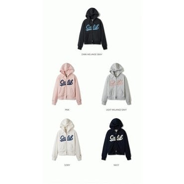 후아유 여성 패치 크롭 후드집업 셋업   Patch Crop Hood Zip up Brushed  WHMZE4T11F_P369737731