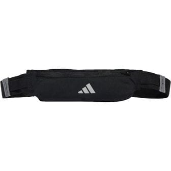 아디다스 영국 아디다스 힙색 adidas 남녀공용s Running Belt Waist Bag Pack 블랙/Reflective Silver One