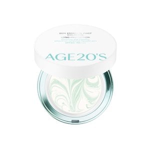 애경 24 NEW AGE20S 선 에센스 팩트 카밍 롱프로텍션 미니 7g (SPF50+ PA++++) 무기자차 비건인증