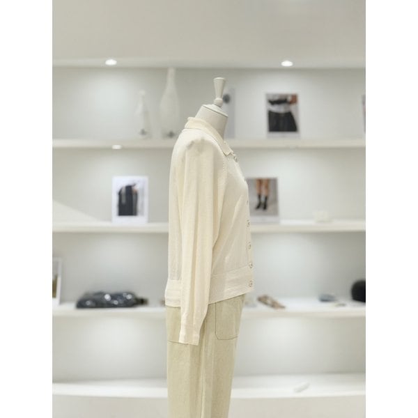 [여주점] 여성 셔츠카라 니트 가디건 (D252KSL231)