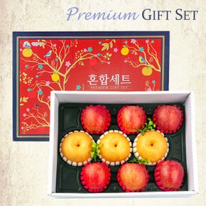 [9/15 순차출고] [농협] 프리미엄 사과/배 혼합세트 4kg(사과6과,배3과)