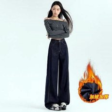  데님 팬츠 URS2331438 잠뱅이여성청바지 밴딩청바지