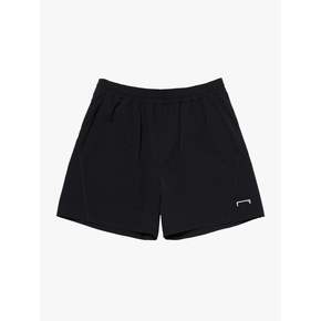 AIR THROUGH STRETCH SHORTS-BLACK