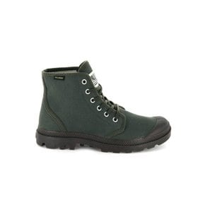 [팔라듐] 하이 컷 스니커즈 PAMPA HI ORIGINALE 캔버스 OLIVE NIGHTBLACK (326) 22.5 cm