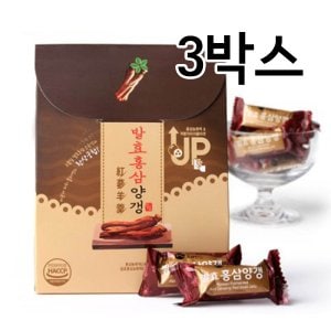  대한홍삼 발효홍삼양갱 135g(13.5g x10개입) 3박스(총30개)