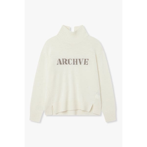 [파주점] 하이넥 레터링 풀오버 니트 7126150100